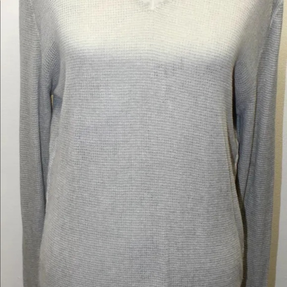 Diesel Tricot & Co Women Sweater Gray V-Neck XXL 100% Cotton Layering - Picture 2 of 9